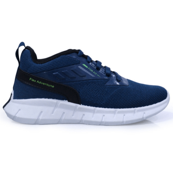 Sky Blue Lace-Up Sneakers for Kids