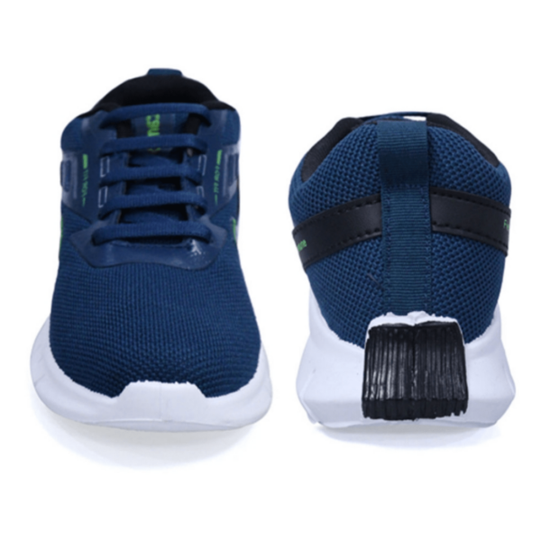 Sky Blue Lace-Up Sneakers for Kids