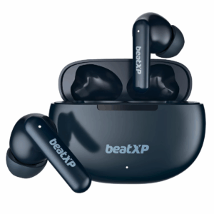 Tollymart Tune XPods Bluetooth True Wireless Earbuds with 50H Playtime, Quad Mic ENC, Gaming Mode with 40ms Low Latency,Type C Earphones with 10Mm Drivers, W/R,Bt 5.3,Touch Control(Black)